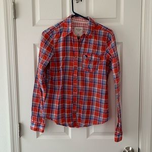 Abercrombie & Fitch plaid button up